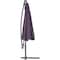 Global Industrial Cantilever Umbrella w/ Crank, Tilt & Cross Brace, Olefin Fabric, 10'W, Navy 436972NV - alternate 6